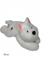 ПЕСИК СНЕЖОК МАЛ, 30 СМ купить оптом и в розницу ПЕСИК СНЕЖОК МАЛ, 30 СМ купить оптом и в розницу на базе игрушек